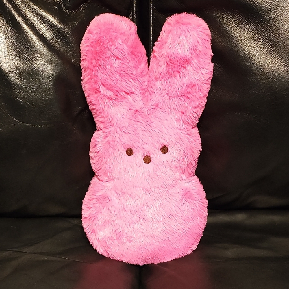 Peeps Plushy Pink Plush Bunny